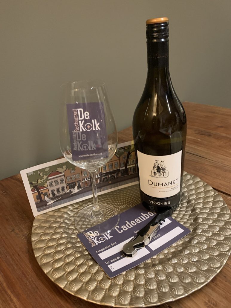 Steun Restaurant De Kolk Witte wijn pakket