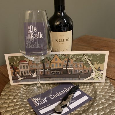 Steun Restaurant De Kolk Rode wijn pakket